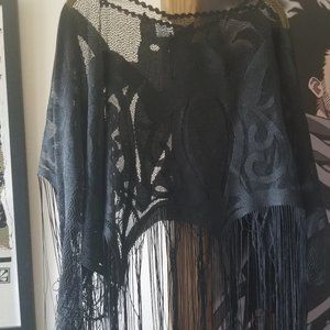 Halloween Bat Poncho